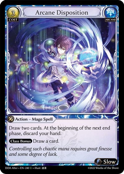Arcane Disposition [Foil] [DOA]