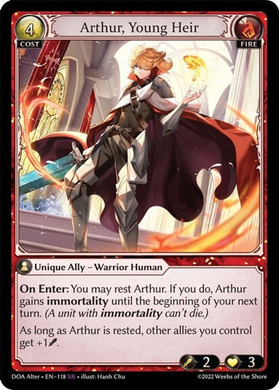 Arthur, Young Heir [Normal] [DOA]