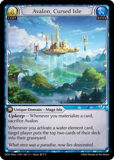 Avalon, Cursed Isle [Foil] [DOA]