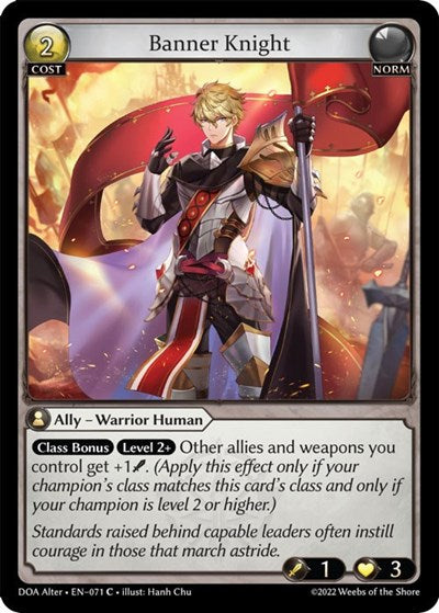 Banner Knight [Foil] [DOA]