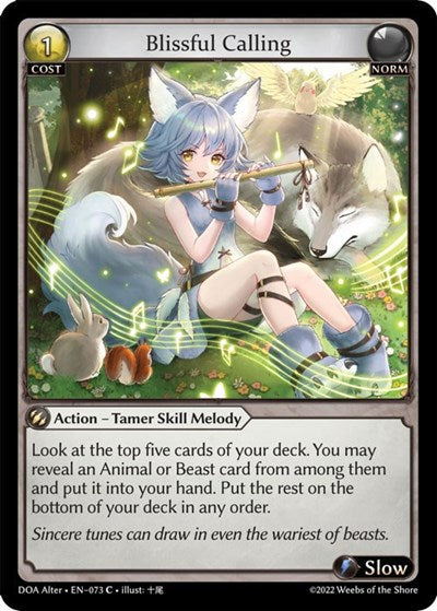 Blissful Calling [Foil] [DOA]