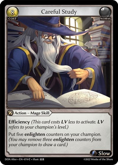 Careful Study [Normal] [DOA]