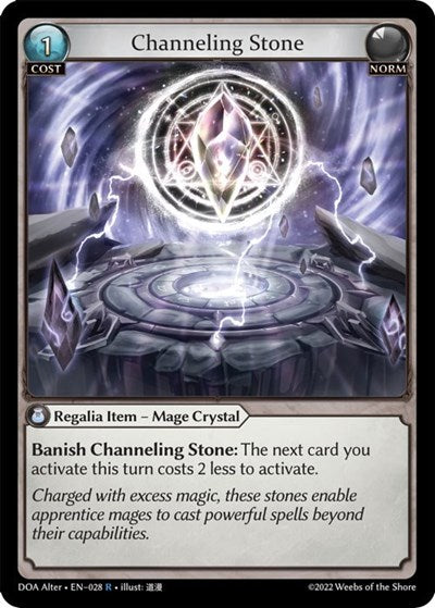 Channeling Stone [Foil] [DOA]
