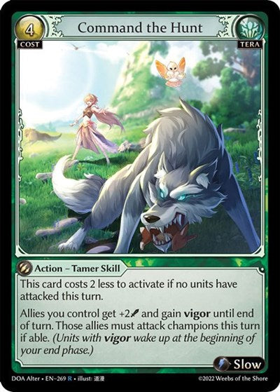 Command the Hunt [Foil] [DOA]