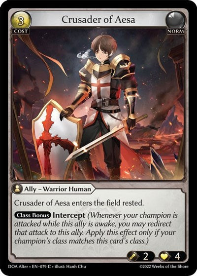 Crusader of Aesa [Normal] [DOA]