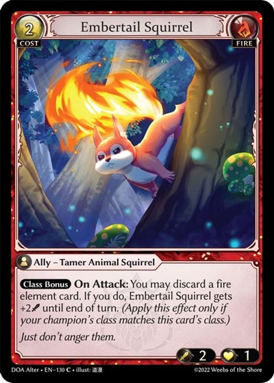 Embertail Squirrel [Normal] [DOA]