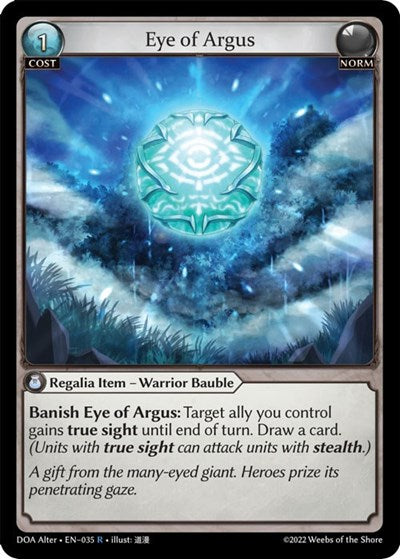 Eye of Argus [Normal] [DOA]