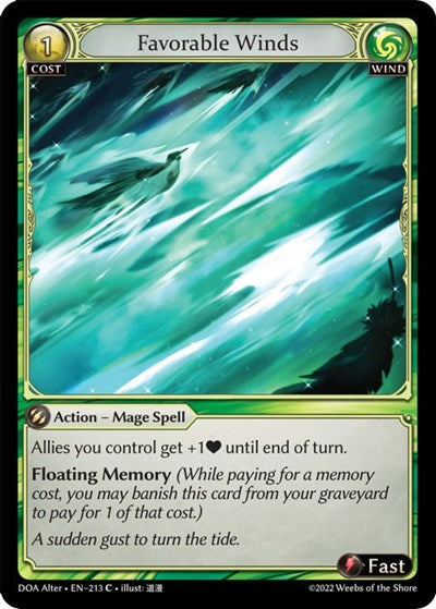 Favorable Winds [Foil] [DOA]