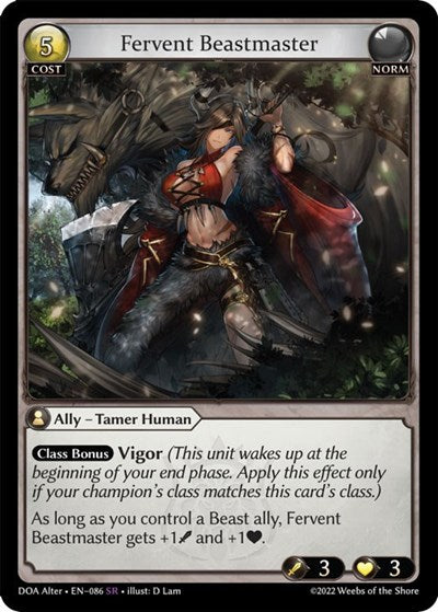 Fervent Beastmaster [Normal] [DOA]