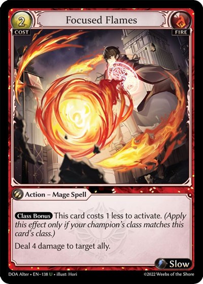 Focused Flames [Normal] [DOA]