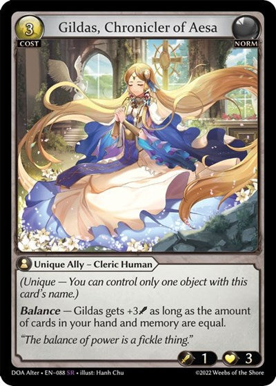 Gildas, Chronicler of Aesa [Normal] [DOA]