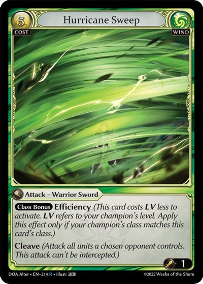 Hurricane Sweep [Normal] [DOA]