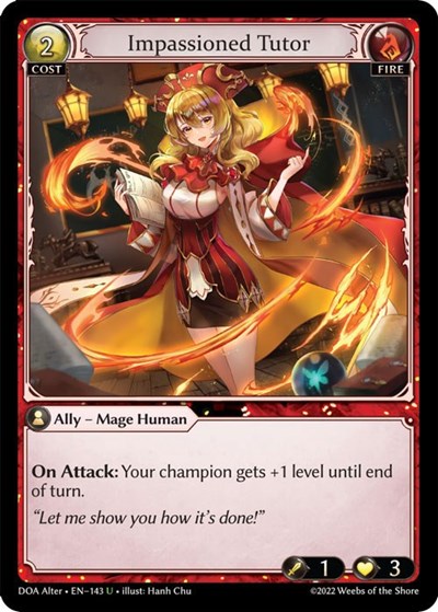 Impassioned Tutor [Normal] [DOA]