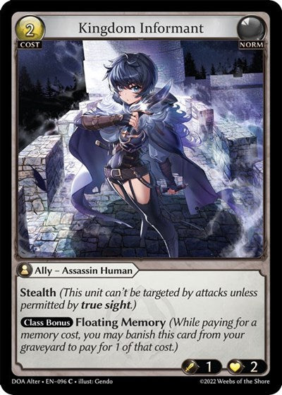 Kingdom Informant [Normal] [DOA]