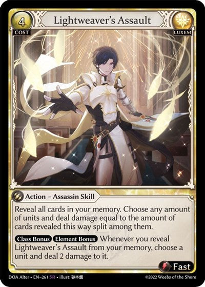 Lightweaver's Assault [Foil] [DOA]