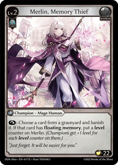 Merlin, Memory Thief [Normal] [DOA]