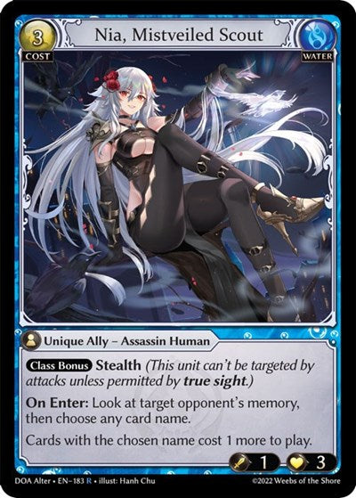 Nia, Mistveiled Scout [Normal] [DOA]