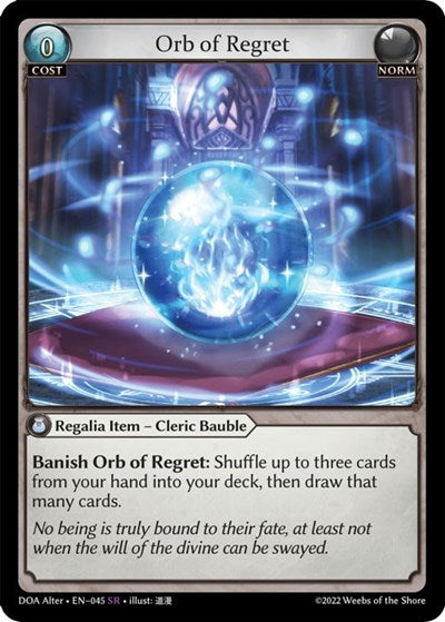 Orb of Regret [Normal] [DOA]