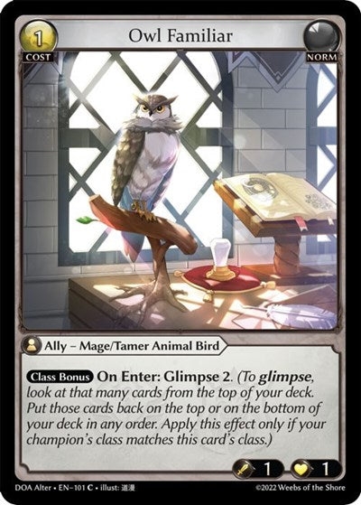 Owl Familiar [Normal] [DOA]