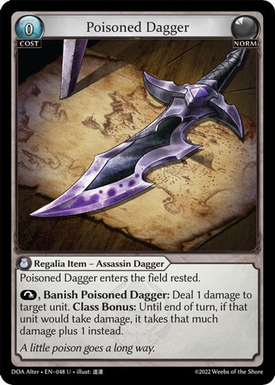 Poisoned Dagger [Normal] [DOA]