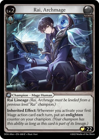 Rai, Archmage [Normal] [DOA]