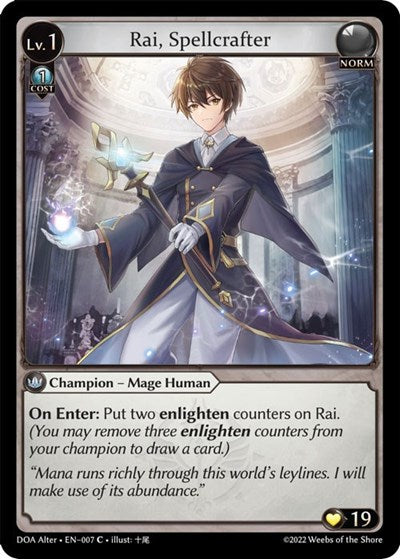 Rai, Spellcrafter [Normal] [DOA]