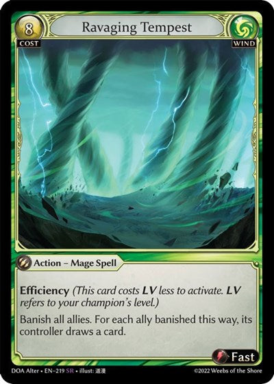Ravaging Tempest [Foil] [DOA]