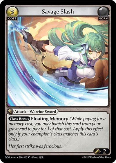 Savage Slash [Normal] [DOA]