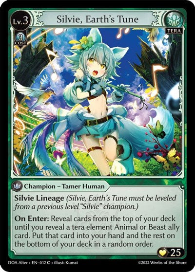 Silvie, Earth's Tune [Normal] [DOA]