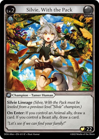 Silvie, With the Pack [Normal] [DOA]