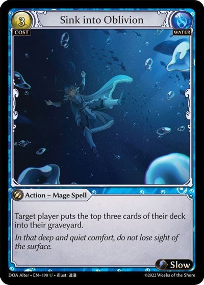 Sink into Oblivion [Normal] [DOA]