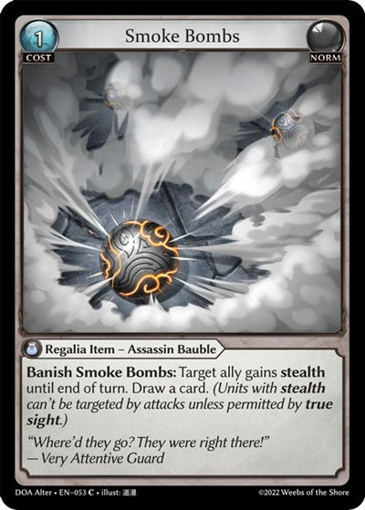 Smoke Bombs [Normal] [DOA]