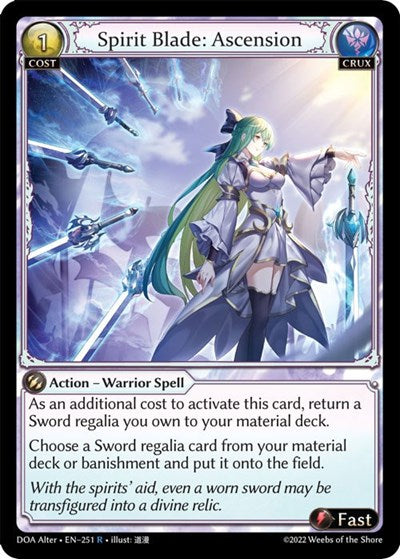 Spirit Blade: Ascension [Foil] [DOA]