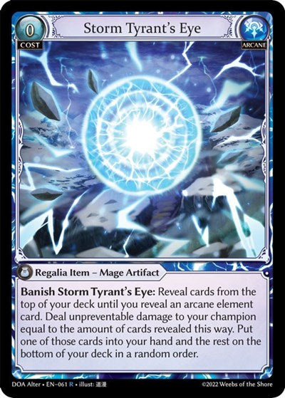 Storm Tyrant's Eye [Normal] [DOA]