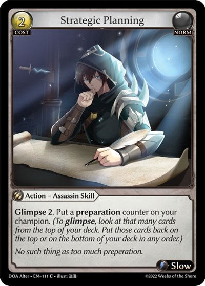 Strategic Planning [Normal] [DOA]