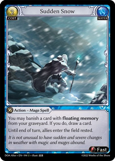 Sudden Snow [Normal] [DOA]