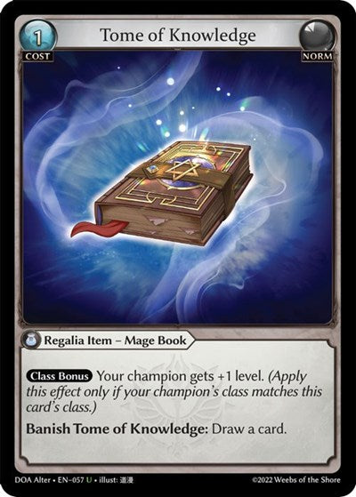 Tome of Knowledge [Normal] [DOA]