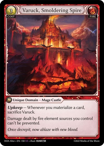 Varuck, Smoldering Spire [Normal] [DOA]