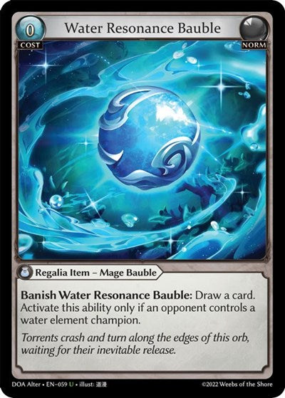 Water Resonance Bauble [Normal] [DOA]
