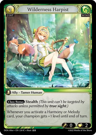 Wilderness Harpist [Normal] [DOA]