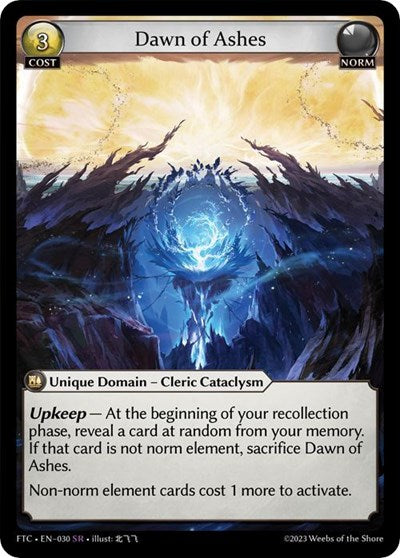 Dawn of Ashes [FTC] [Foil]