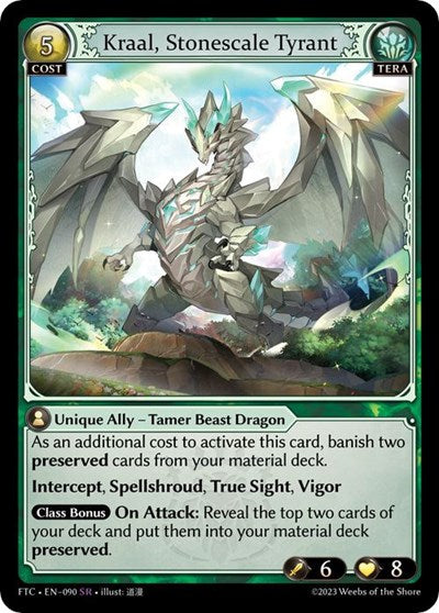 Kraal, Stonescale Tyrant [FTC] [Normal]
