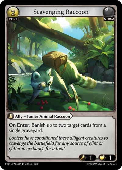 Scavenging Raccoon [FTC] [Foil]