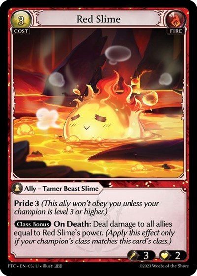 Red Slime [FTC] [Foil]