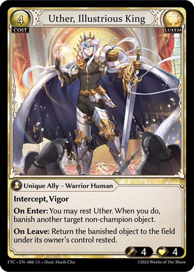 Uther, Illustrious King [FTC] [Normal]