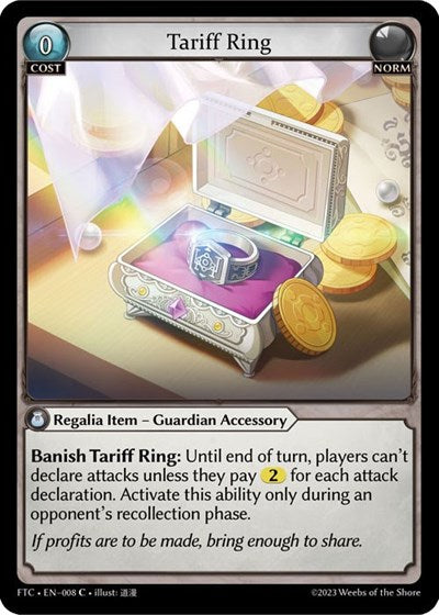 Tariff Ring [FTC] [Foil]