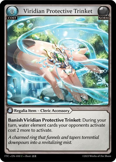 Viridian Protective Trinket [FTC] [Normal]