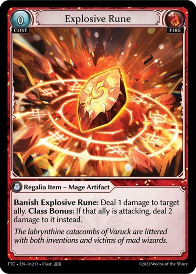 Explosive Rune [FTC] [Normal]