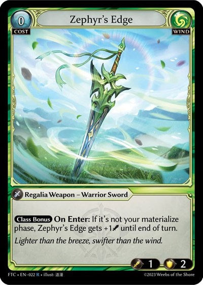 Zephyr's Edge [FTC] [Foil]