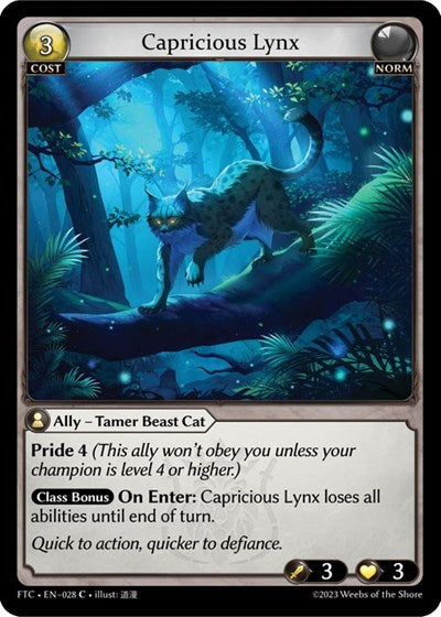 Capricious Lynx [FTC] [Normal]